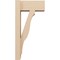 Ekena Millwork 6-in W x 12-in D x 24-in H Funston Block Rough Cedar Woodgrain TimberThane Outlooker, Primed Tan OUTUR060X12X24FST44RCPR - alternate 5
